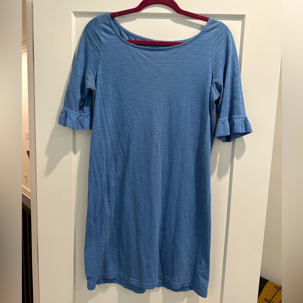 Lilly Pulitzer Ruffle Sleeve T-Shirt Dress
